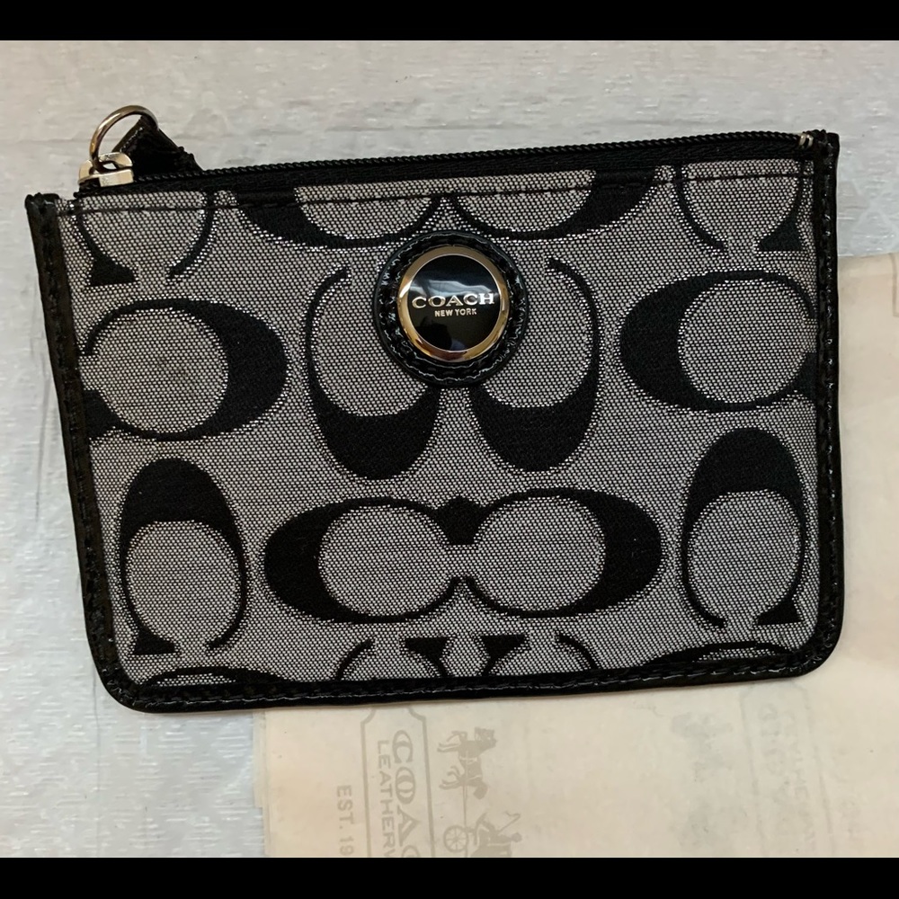 Coach Card/Coin Holder